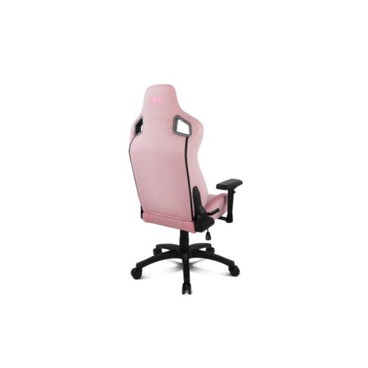 Cadeira Gaming Drift DR220 Tecido Rosa Braços 4D Ergonomica