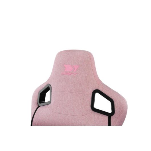 Cadeira Gaming Drift DR220 Tecido Rosa Braços 4D Ergonomica