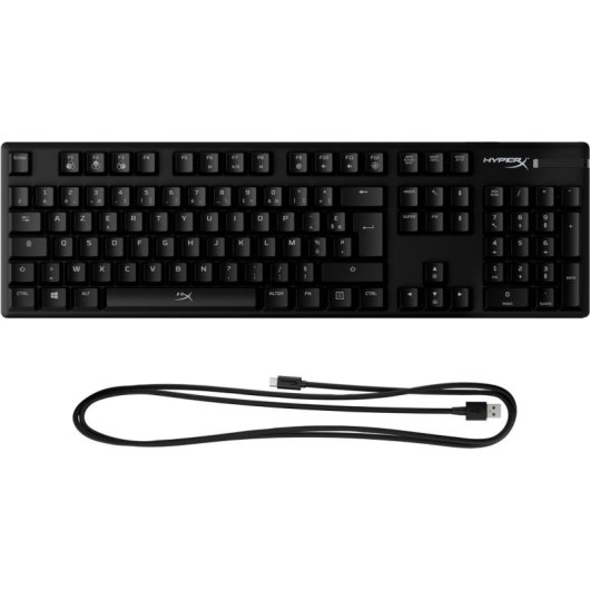 Tastiera HyperX Alloy Origins compatta con switches HyperX Red e RGB FR