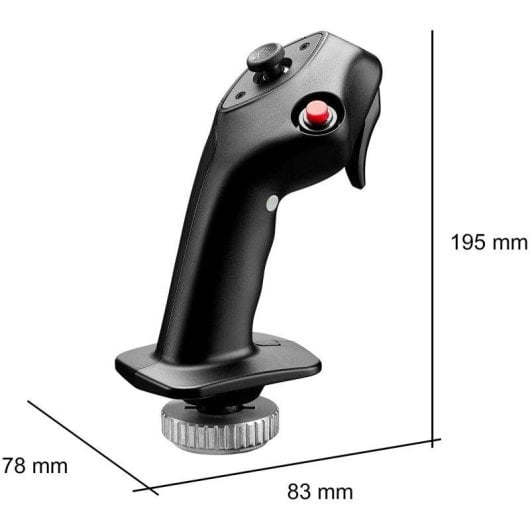 Manette de vol Thrustmaster Airbus Add-On Grip 1:1 Modulable