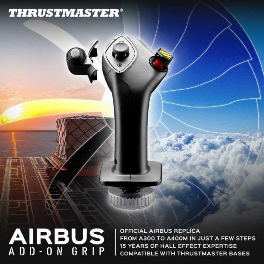 Manette de vol Thrustmaster Airbus Add-On Grip 1:1 Modulable