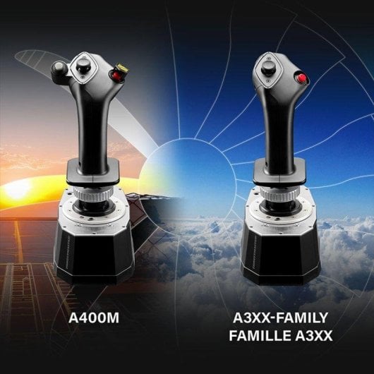 Manette de vol Thrustmaster Airbus Add-On Grip 1:1 Modulable