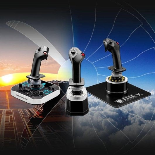 Manette de vol Thrustmaster Airbus Add-On Grip 1:1 Modulable