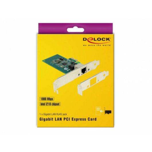 Netzwerkkarte DeLOCK 89942 PCI Express Gigabit Ethernet 1000 Mbit/s Low Profile