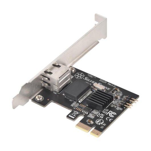 Carte Réseau SilverStone SST-ECL01 PCIe RJ-45 2,5 Gbps Passive