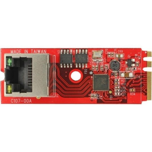 Scheda di Rete DeLOCK 62949 M.2 Ethernet 1000 Mbit/s Rossa