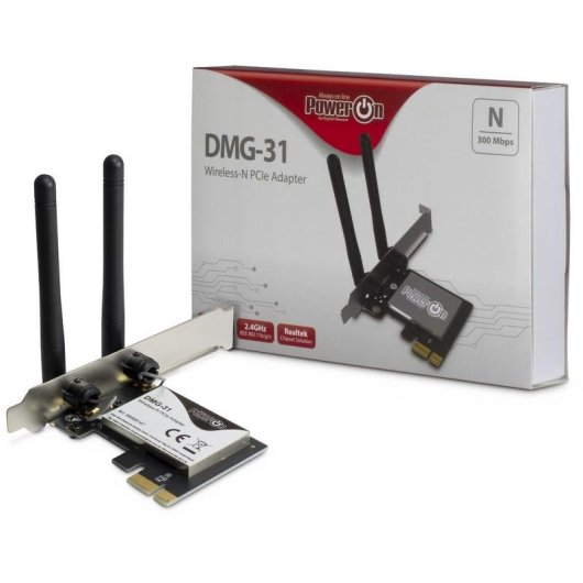 Netzwerkkarte Inter-Tech DMG-31 PCI Express 300 Mbit/s Wi-Fi 4 2,4 GHz