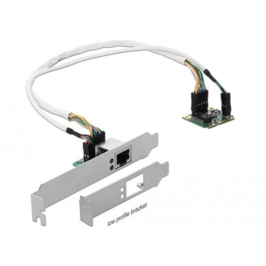 Placa de Rede DeLOCK 95265 Mini PCIe Ethernet Gigabit 1000 Mbit/s removível