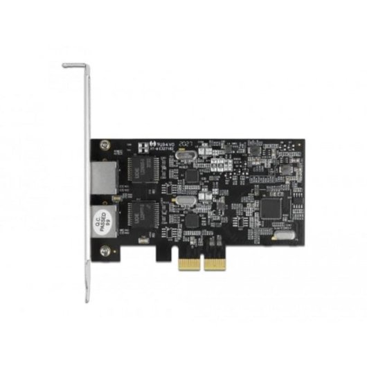 Tarjeta de red DeLOCK 89530 PCI Express x2 2 x RJ45 2,5 Gigabit LAN perfil bajo