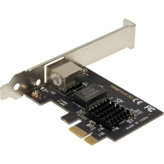 Scheda di Rete Inter-Tech ST-7266 PCIe RJ-45 2,5 Gbps Passiva PC