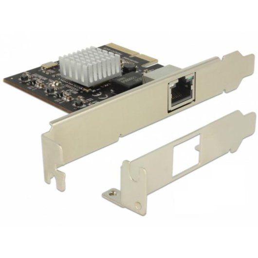 Scheda di Rete DeLOCK 89654 PCIe x4 2.0 RJ-45 10 Gbps NBASE-T