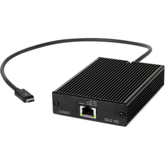 Scheda di Rete Sonnet SOLO10G-TB3 Thunderbolt 3 10 Gbit/s Ethernet Nera