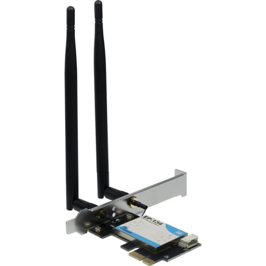 Placa de Rede Inter-Tech EP-134 PCI Express 1800 Mbps Wi-Fi 6 Bluetooth 5.2