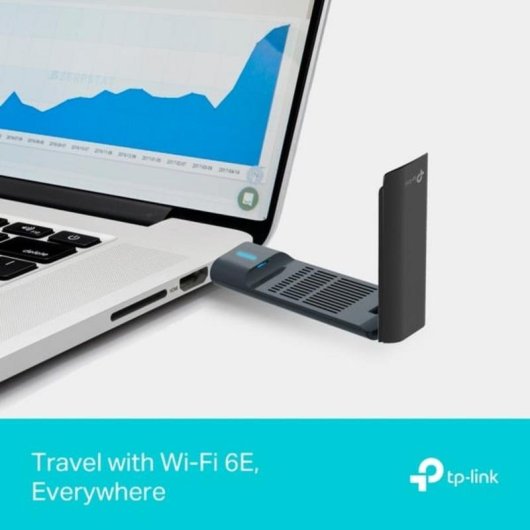 Tarjeta de red TP-Link Archer TXE70UH USB Wi-Fi 6E 5400 Mbit/s Negro