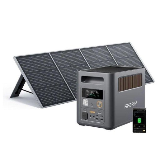 Station d’énergie AFERIY Nomad1800 Pro 1024Wh 9 ports AC/DC/USB Batterie LiFePO4 Charge rapide 80% en 36 min