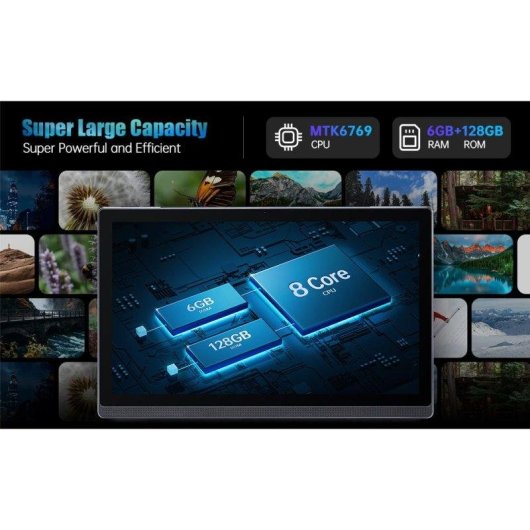 Tablet MESWAO B1 WiFi 14,1" 6GB 128GB Gris