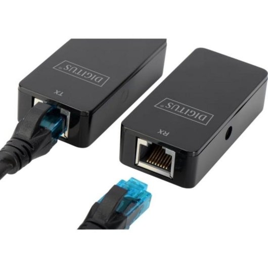 Hub Digitus 1 porta USB 2.0 10/100/1000 Mbps modello DA-70141 con RJ45