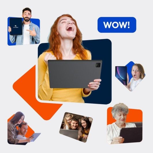 Tablet MESWAO B3 Pro WiFi 15,6" 8GB 256GB Nero