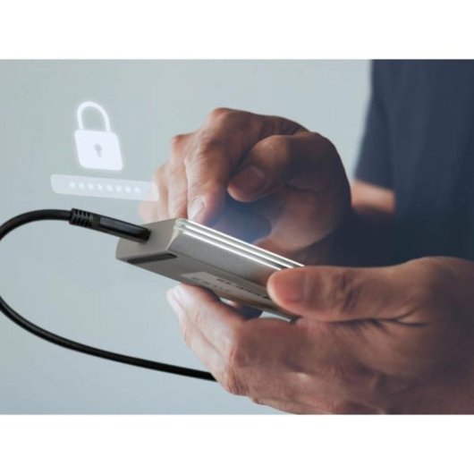 Festplatte OWC Guardian 2 TB SSD USB-C 3.2 Gen 2 1000 MB/s Verschlüsselung