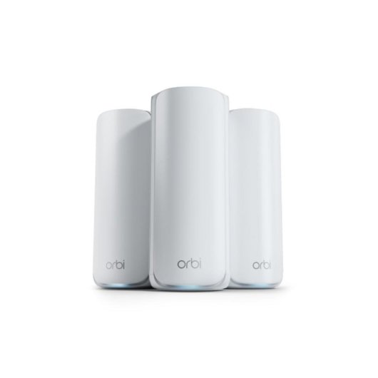 WiFi Mesh Netgear Orbi 3 Nodi 11000 Mbps 540 m² con Wi-Fi 7 e WPA3