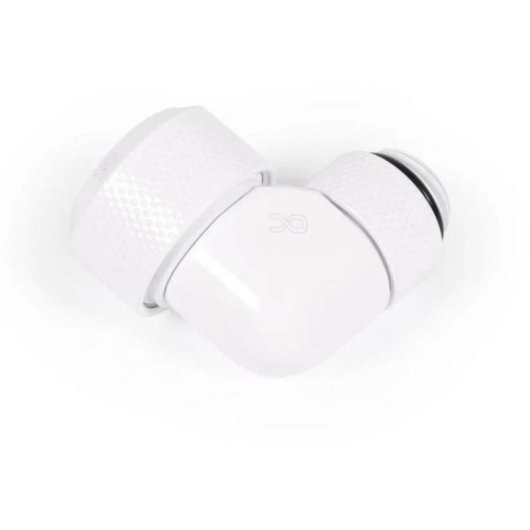Wasserkühlung Alphacool Eiszapfen 90° drehbar G1/4 weiß 13mm