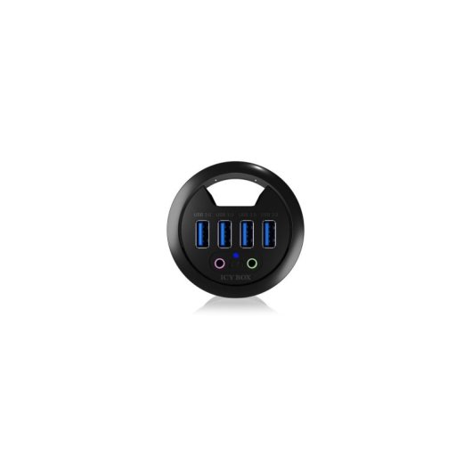 Hub ICY BOX 4 ports USB 3.2 Gen 1 5 Gbps modèle IB-HUB1403A noir