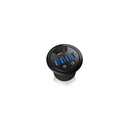 Hub ICY BOX 4 ports USB 3.2 Gen 1 5 Gbps modèle IB-HUB1403A noir