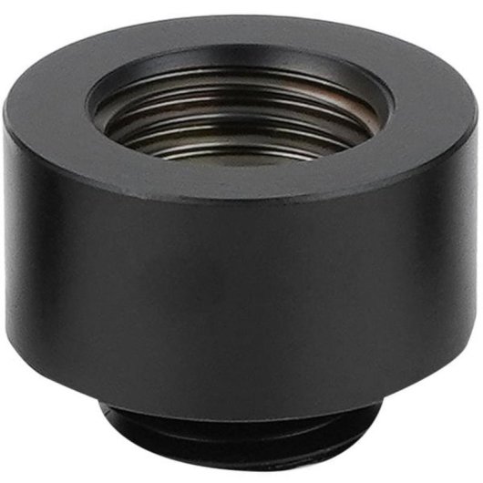 Extensor DeltaMate Thermal Grizzly con rosca G1/4" negro mate 10 mm