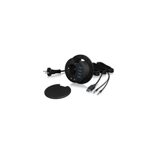 Hub ICY BOX 4 ports USB 3.2 Gen 1 modèle IB-HUB1430 format bureau