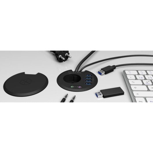Hub ICY BOX 4 ports USB 3.2 Gen 1 modèle IB-HUB1430 format bureau