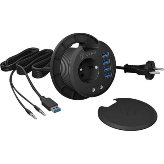Hub ICY BOX 4 ports USB 3.2 Gen 1 modèle IB-HUB1430 format bureau
