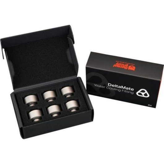 Refrigeración líquida Thermal Grizzly DeltaMate Extender conexión níquel G1/4"