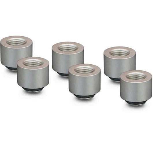 Thermal Grizzly DeltaMate Flüssigkeitskühlung Extender MF14 14 mm Nickel mattes Finish