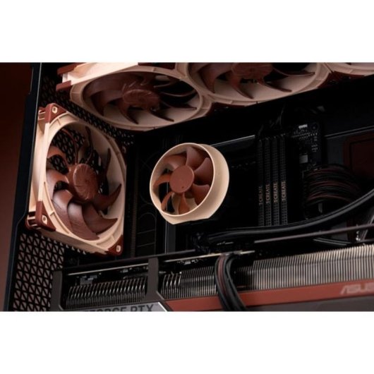 Ventilador suplementario Noctua NL-ACF1 92mm 2200RPM con control PWM y montaje magnético