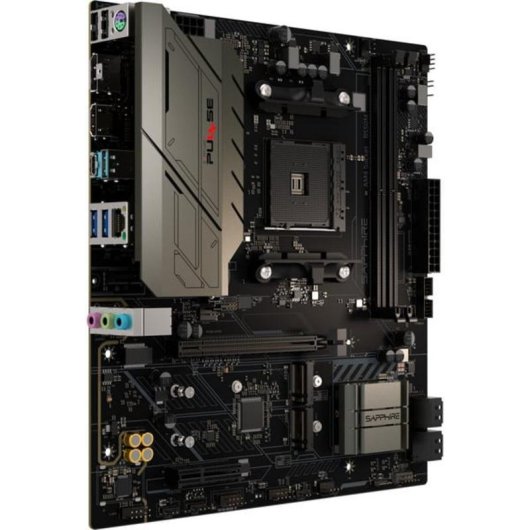 Carte mère SAPPHIRE PULSE B550M AMD B550 AM4 DDR4 µATX RGB 2.5 GbE TPM