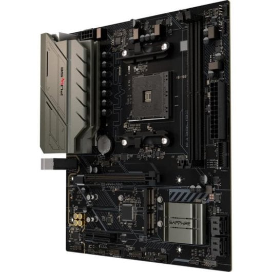 Carte mère SAPPHIRE PULSE B550M AMD B550 AM4 DDR4 µATX RGB 2.5 GbE TPM