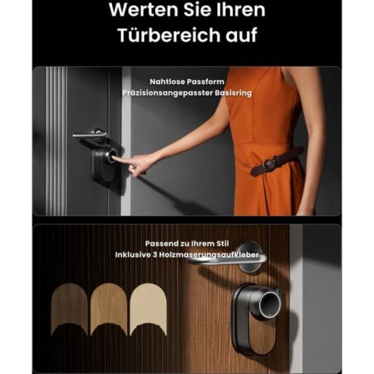 Alarma SwitchBot Lock Ultra Wi-Fi Bluetooth Interior Biométrica NFC