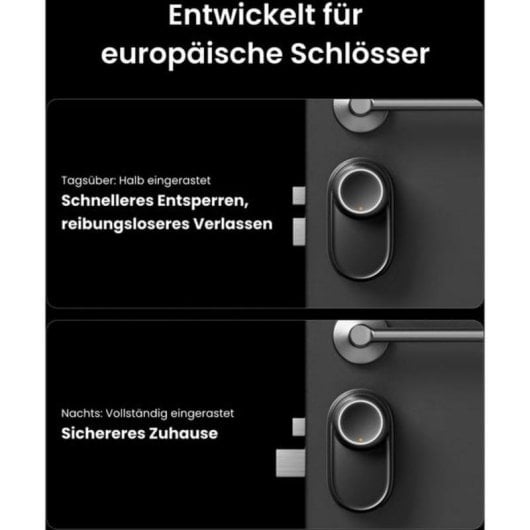 Alarma SwitchBot Lock Ultra Wi-Fi Bluetooth Interior Biométrica NFC