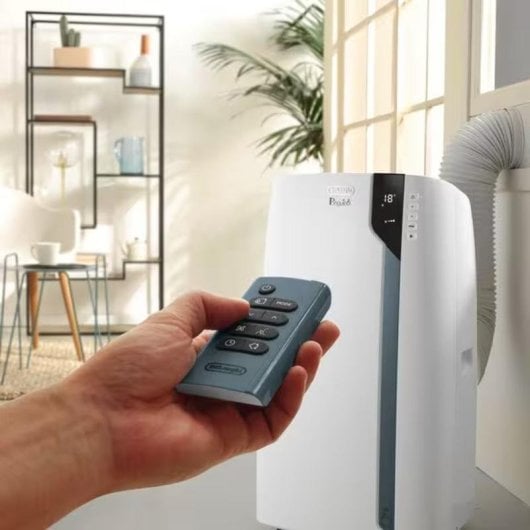 Aire Acondicionado Portátil DeLonghi Pinguino PACEX105A+++ 2.500 Frigorías A+++ Deshumidificador Mando a Distancia