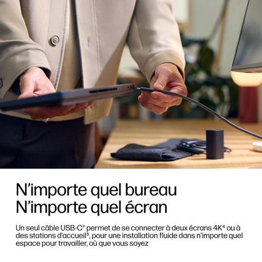 Ordinateur portable HP EliteBoard G1a AMD Ryzen AI 5 330 16GB 512GB SSD Radeon 820M Windows 11 Pro