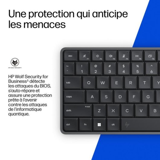 PC de bureau HP EliteBoard G1a AMD PRO 350 16GB 512GB SSD Radeon 860M Windows 11 Pro