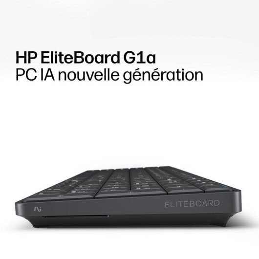 PC de bureau HP EliteBoard G1a AMD PRO 350 16GB 512GB SSD Radeon 860M Windows 11 Pro