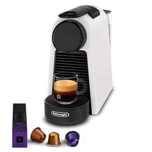 Cafetera de cápsulas DeLonghi EN85.WMT 0,6 L 19 bares 1310 W blanca