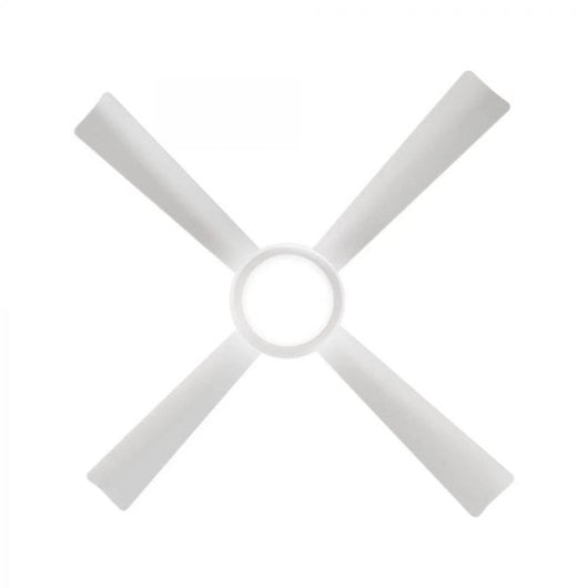 Ventoinha de Teto com Luz Jata JVTE4235 132cm 6 Velocidades Motor DC Comando