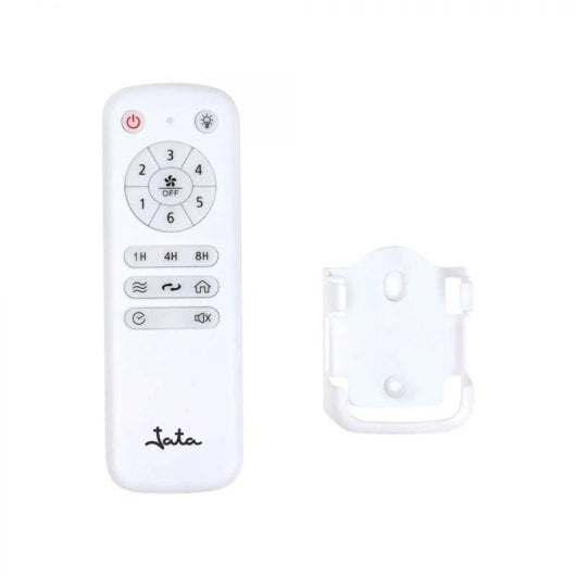 Ventoinha de Teto com Luz Jata JVTE4235 132cm 6 Velocidades Motor DC Comando