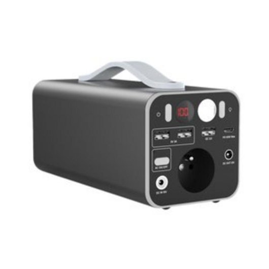Estación de energía DLH 156Wh 5 puertos (AC, DC, USB-C, USB-A) Batería Li-ion Cargador incluido