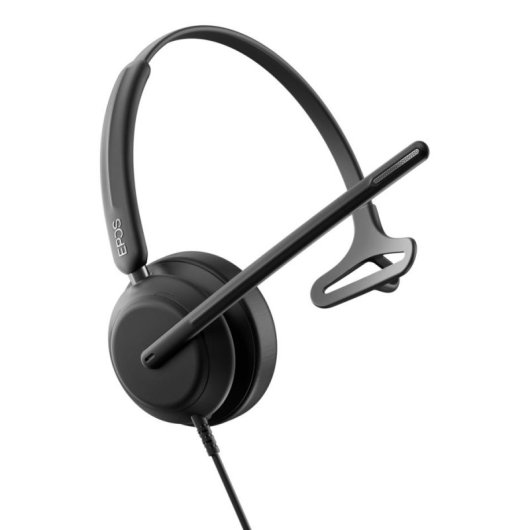 Auriculares EPOS IMPACT 730T con cable USB-C y USB-A para llamadas y música negros