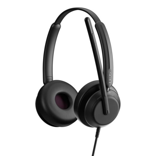 Auriculares EPOS IMPACT 760 con cable USB-C y adaptador USB-A para llamadas y música negros