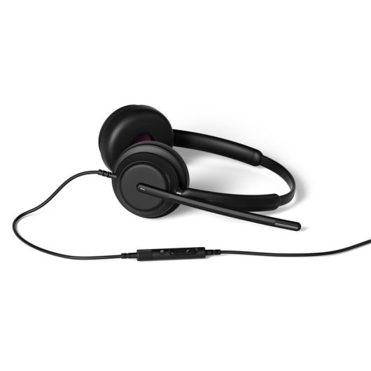Auriculares EPOS IMPACT 760 con cable USB-C y adaptador USB-A para llamadas y música negros