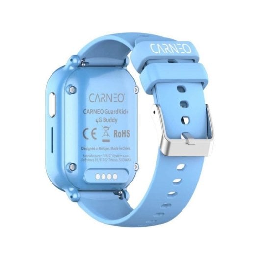 Carneo GUARDKID+ 4G Buddy Bluetooth GPS 1,52" Blu Taglia Unica Impermeabile IP67